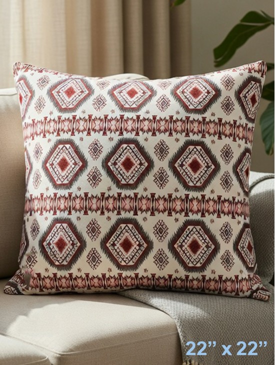 ENGLAND FAIR ISLE CUSHION & FILLER